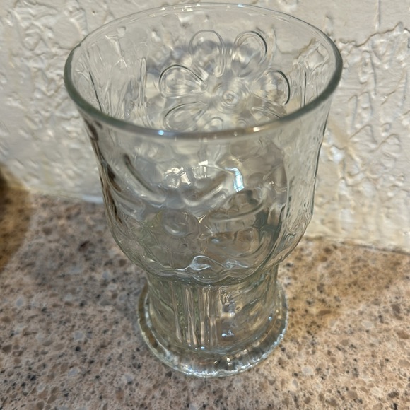 Vintage Libbey Clear Country Garden Daisy Juice Glass - Picture 4 of 4